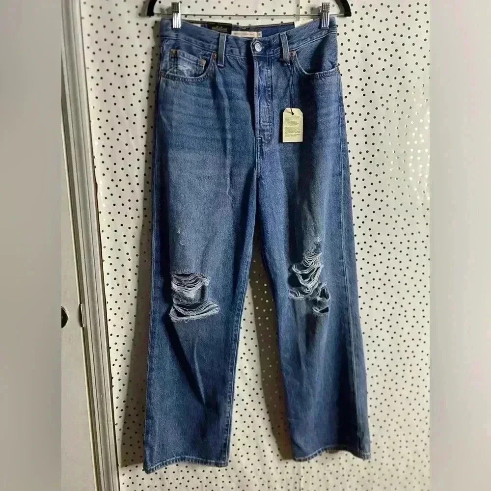 Levi’s Ribcage Straight Ankle High Rise - Picture 2 of 11